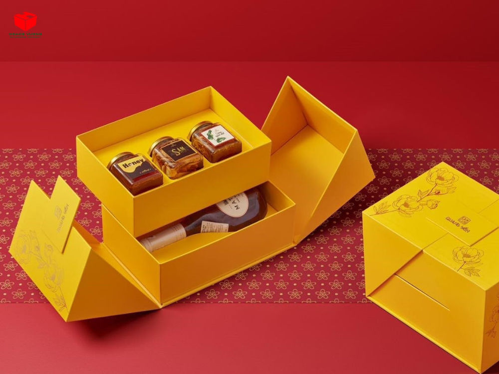 Hộp giấy đựng yến làm quà tặng