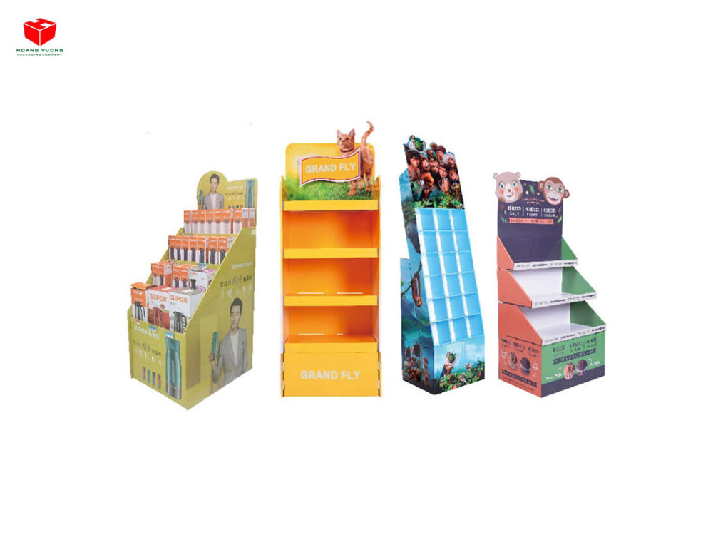 Kệ giấy FSC mẫu mã đa dạng khẳng định thương hiệu độc quyền