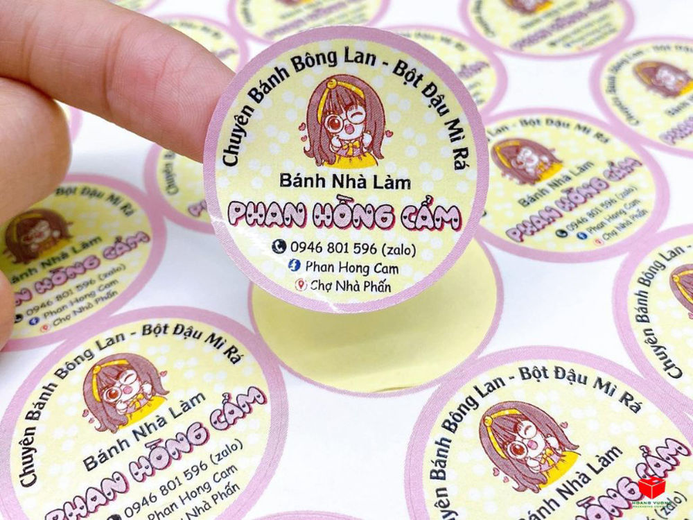 Hoàng Vương nhận in tem nhanh, giá rẻ!