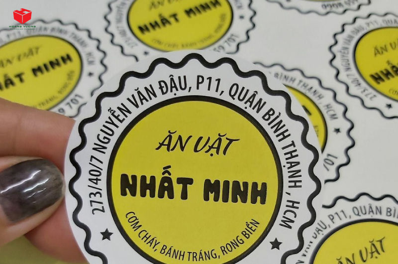 Bao bì giấy Hoàng Vương - địa chỉ in decal tốt nhất