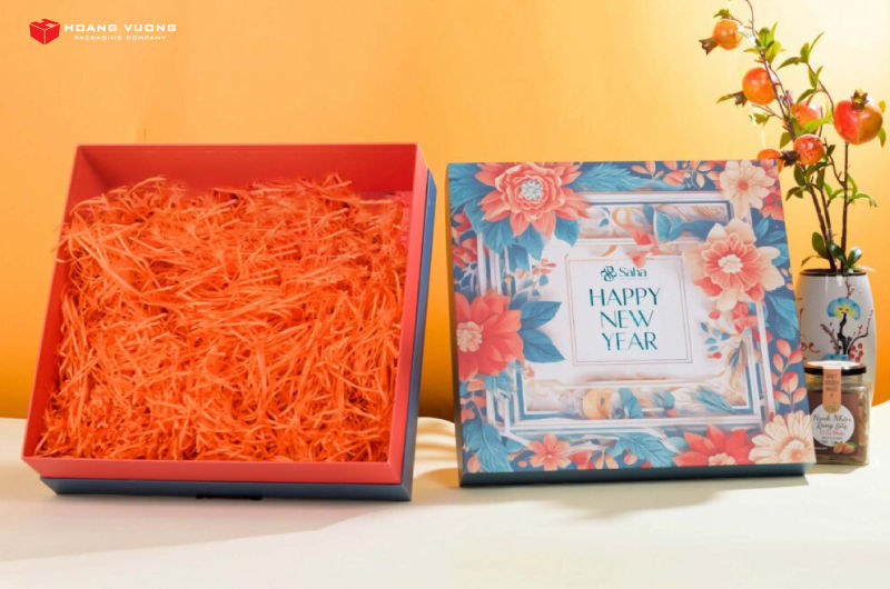 Hộp đựng quà Tết phong thuỷ mang lại may mắn, tài lộc