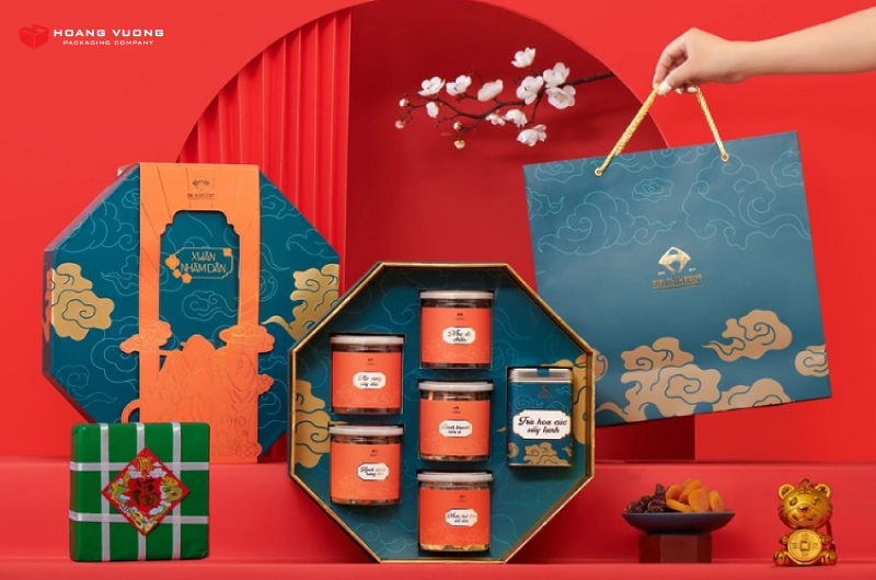 Bao bì giấy Hoàng Vương - Địa chỉ mua hộp đựng quà tết tại Tp.HCM giá rẻ