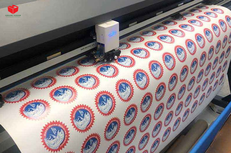 Bao bì giấy Hoàng Vương - nhận in decal theo yêu cầu, giá rẻ, chuyên nghiệp